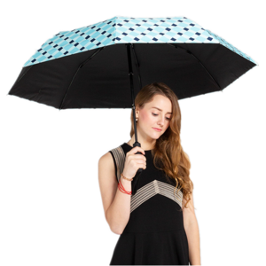 3 folding umbrella prints fans for women smart open close usb charge compact luxury gift umbrellas