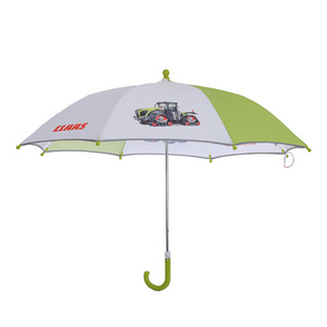 Kids Umbrella Car Safe Button Free BSCI Certificate Children Manual Open Design with Customized Logo Available Straight Umbrella