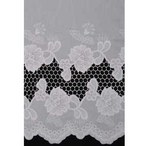 Wholesale Factory Embroidery Eyelet Cotton Lace Fabric