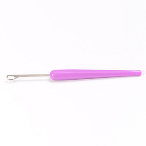 Wholesale Iron Crochet Latch Hook Crochet Hook with Plastic Handle