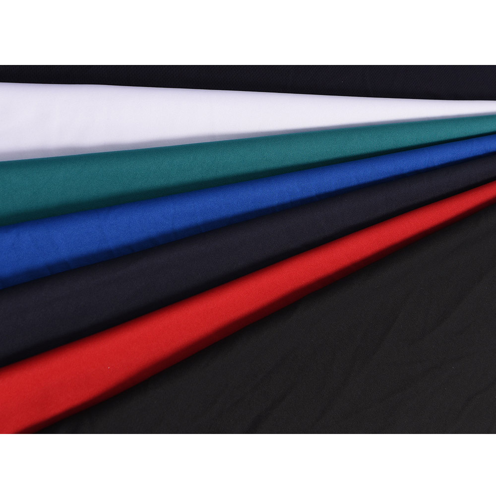 Wholesale Factory Knitted Fabric 100% Polyester Interlock Fabric