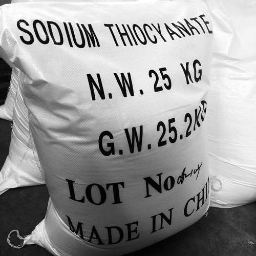 Industrial grade Sodium Thiocyanate CAS 540-72-7 White crystal powder sodium sulfocyanate NaSCN Concrete Additives 99%