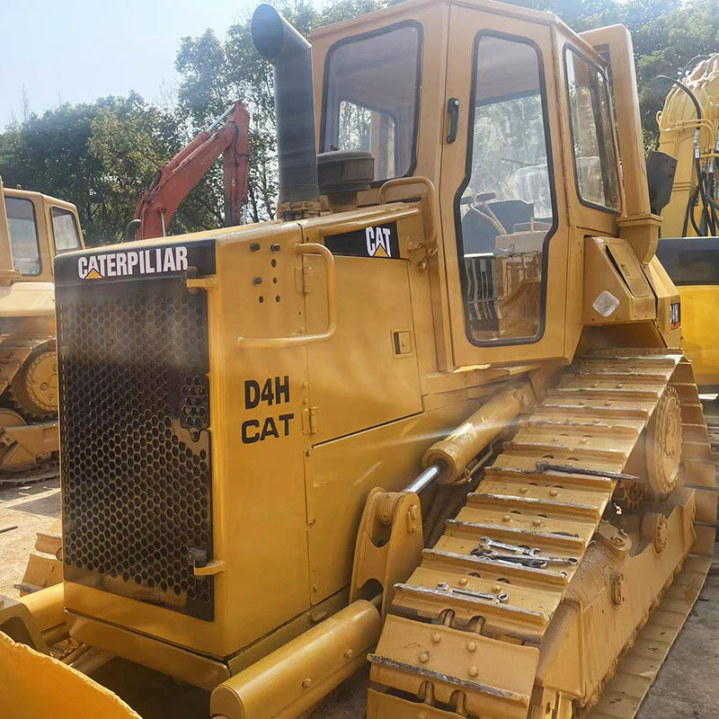 Used Caterpillar Cat D4H Bulldozer For Sale Japan CAT UNIQUE Cylinder Long Engine Pump Technical Parts In Low Price