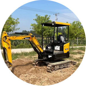 1.6Ton used Sany SY16 mini excavator used Rubber Track mini digger China brand Sany 16 original with side swing boom