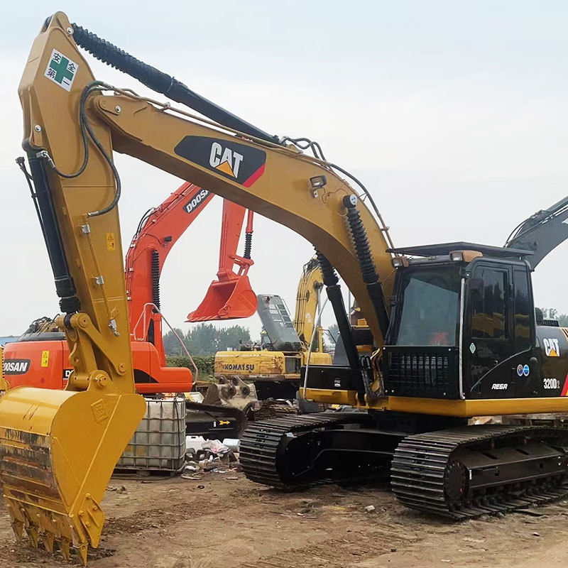 Original 20 ton Cat 320D2L excavator excavadora second hand caterpillar 320 320D hydraulic pump cylinder crawler digger