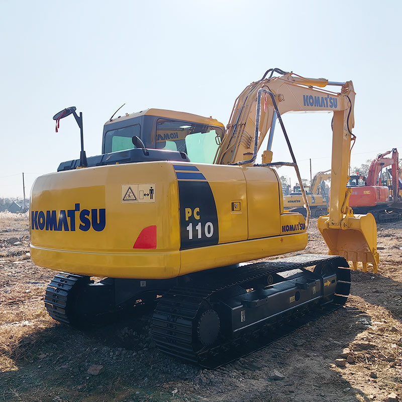 used komatsu pc110 excavator pc 110 mini pc110-7 pc110-8 low price trade 11 ton Secondhand JAPAN Komatsu PC110-8 excavator