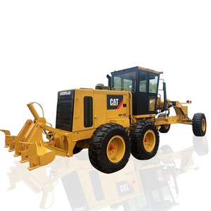 Used Cat 120h 120 Wheel grader Caterpillar 120k 14G 140G 140H 140K Motor Grader in hefei yard