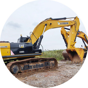 used cat excavator caterpillar 336 336D with 36ton large bucket capacity and excellent working condition cheap crawler machine