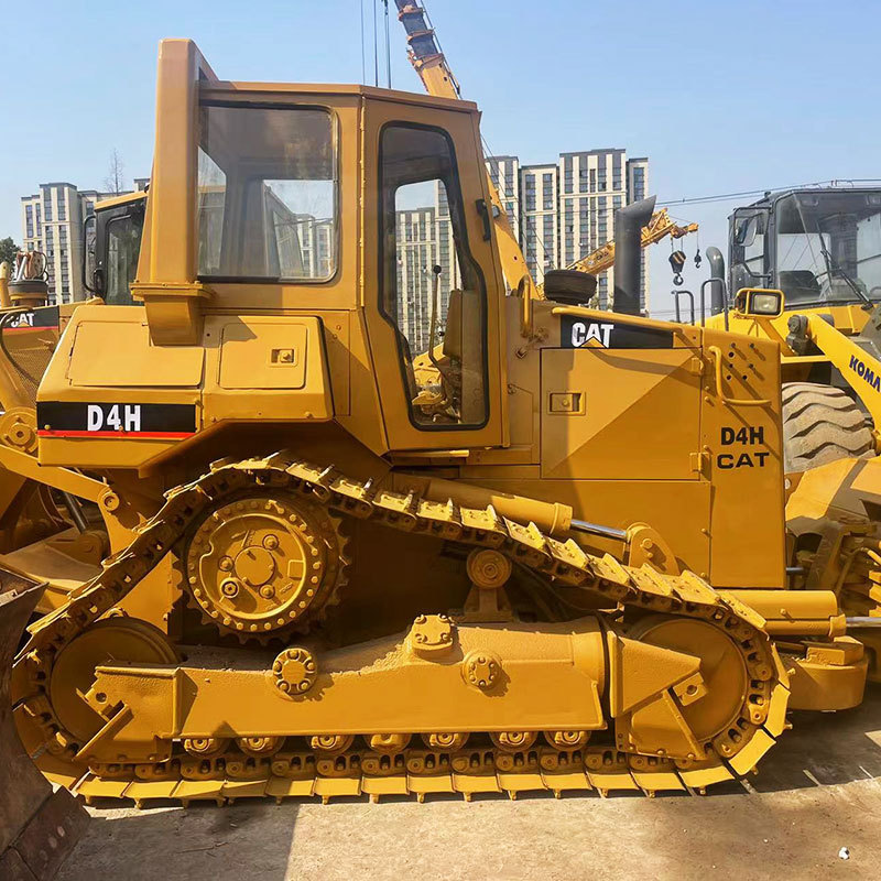 Used Caterpillar Cat D4H Bulldozer For Sale Japan CAT UNIQUE Cylinder Long Engine Pump Technical Parts In Low Price