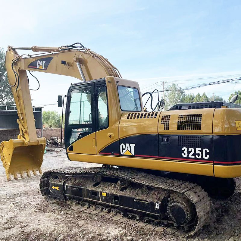 Japanese used Caterpillar 325C heavy excavators used hydraulic Cat large digger used Caterpillar325 large excavator for sale