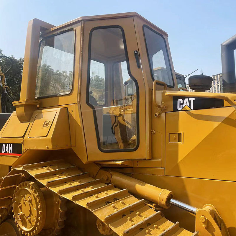 Used Caterpillar Cat D4H Bulldozer For Sale Japan CAT UNIQUE Cylinder Long Engine Pump Technical Parts In Low Price