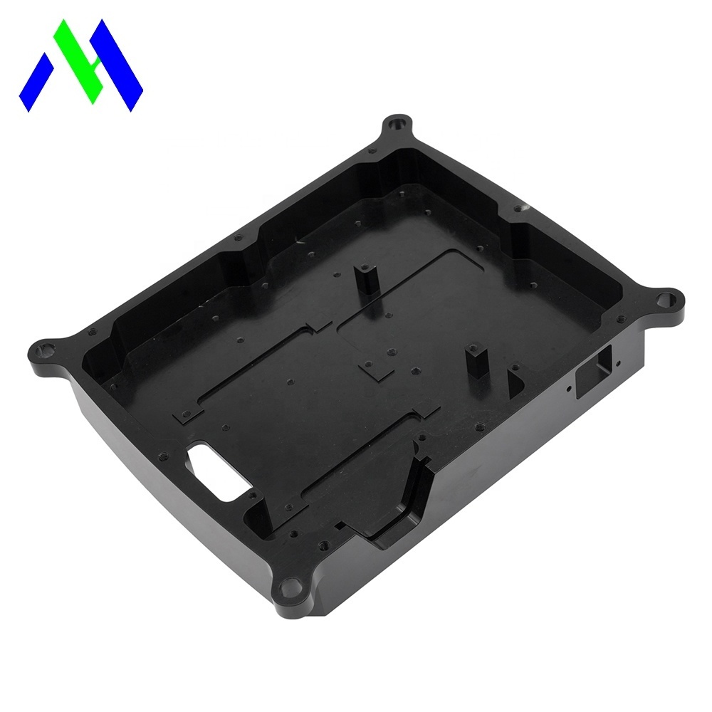 Precision Custom Black Anodized Aluminum Stainless Steel Sand Blasting Cnc Milling Turning Parts Service