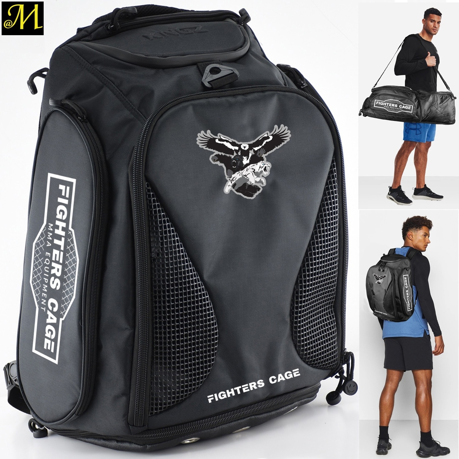 Custom Convertible Expandable Jiu Jitsu Training Gym Waterproof Casual Sports Other Men's Backpacks Bag Backbag