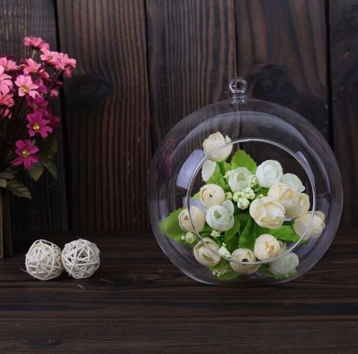 hand blown glass balls terrarium MH-12802