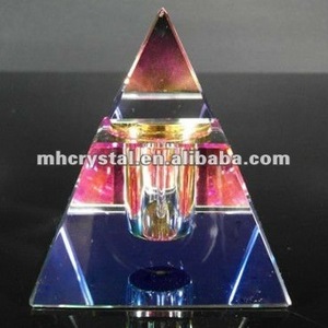 Bottled Crystal Pyramid Perfume bottle MH-X0582