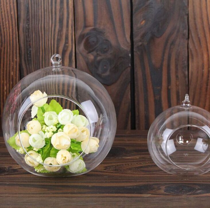 hand blown glass balls terrarium MH-12802