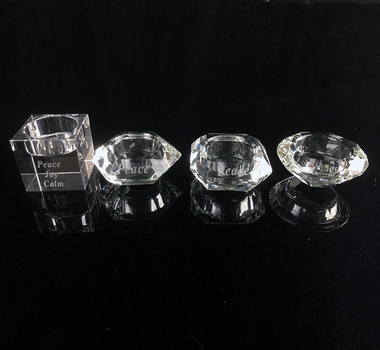 Crystal Tea light Votive Candle Holder MH-1668