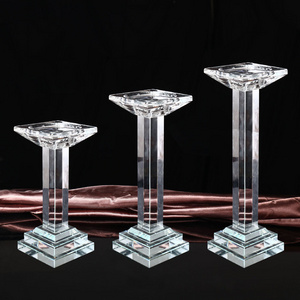 crystal Tea light candle holder wedding Gift MH-Z0232