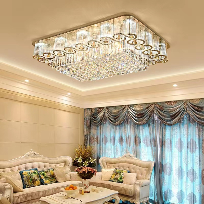 Zhongshan Crystal Ceiling Led Chandelier Lamp Lighting Modern European Style Chandelier