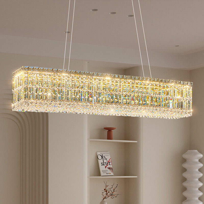 2024 New Living room hotel decorative lighting chandelier  lights Villa Crystal Chandeliers