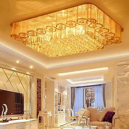 Zhongshan Crystal Ceiling Led Chandelier Lamp Lighting Modern European Style Chandelier