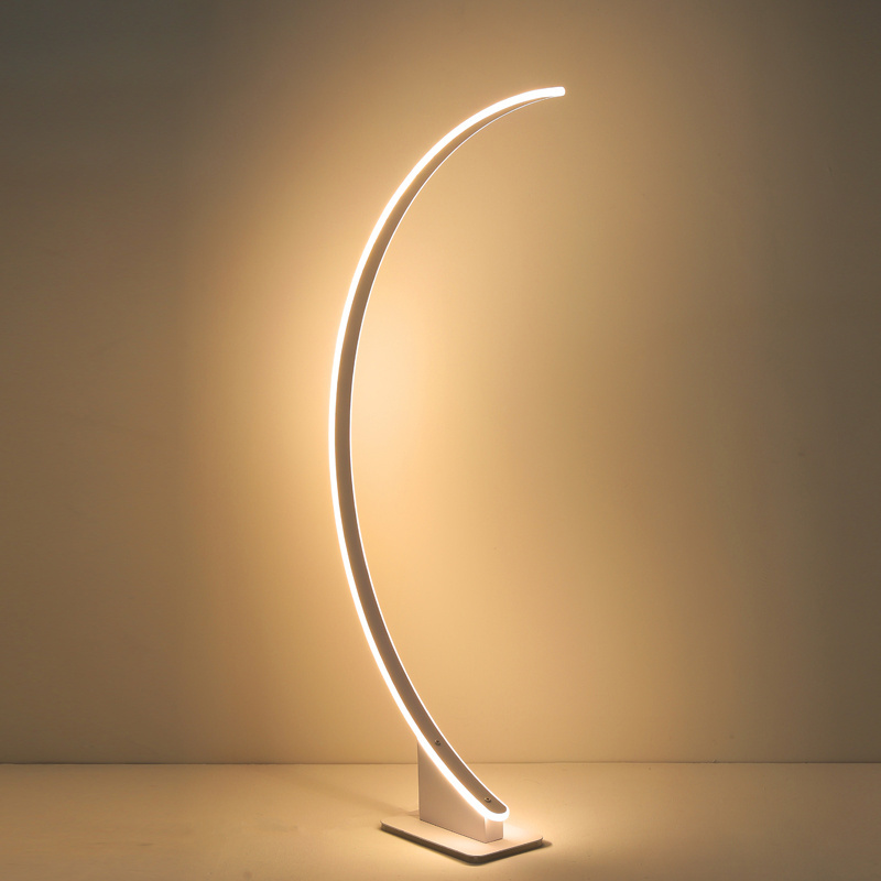 2023 Hot Sale Modern Corner Floor Lamp  Simple Lamp Bedroom Living Room Standing Led  Modern Lighting 110V/220V