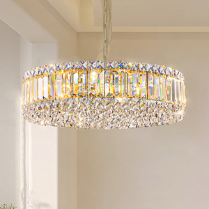 2024 New Living room hotel decorative lighting chandelier  lights Villa Crystal Chandeliers