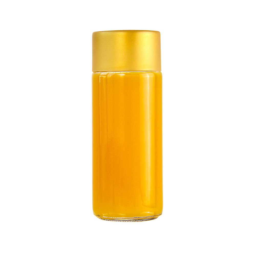 250ml 300ml 350ml 400ml 500ml 750ml 800ml clear round drinking glass mineral water bottle with screw plastic cover