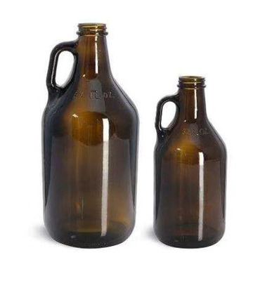 32 oz 1000ml Water Kombucha Amber Glass Wine Beer Growler 64 oz Half Gallon Jugs Bottles