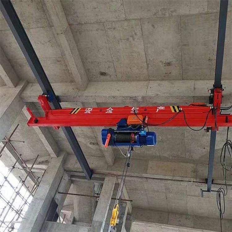 High quality 1 2 3.2 5 10 ton LX  Electric Single Girder Beam Bridge Suspension Overhead Crane