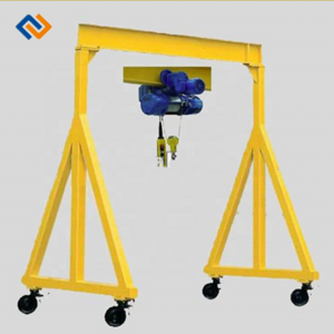 1 ton 2 ton 3 ton 5 ton 7.5 ton 10 ton Small Portable Gantry Crane Railless Gantry Crane for sale