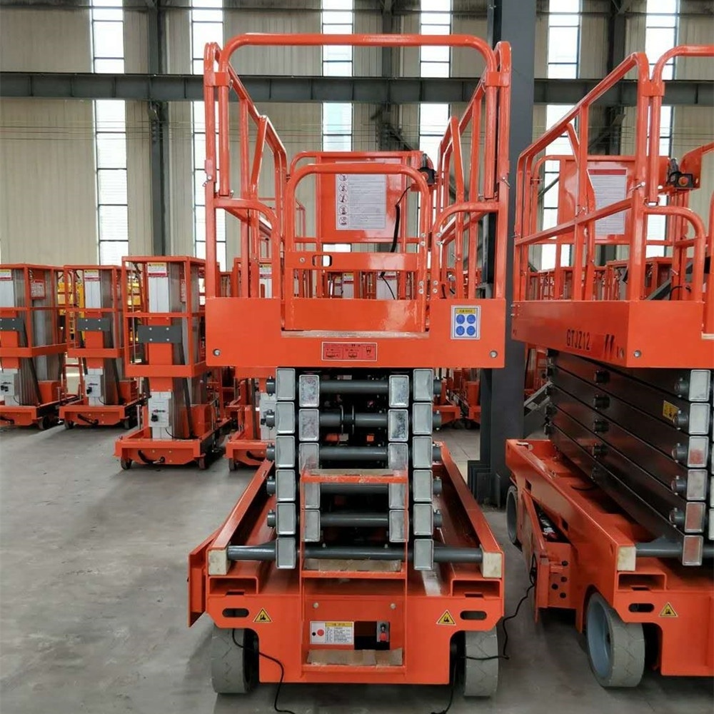 Small Aerial Mobile One Man Scissor Lift