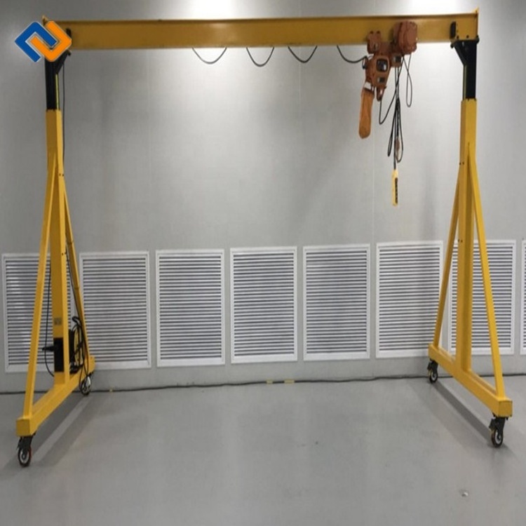 1 ton 2 ton 3 ton 5 ton 7.5 ton 10 ton Small Portable Gantry Crane Railless Gantry Crane for sale