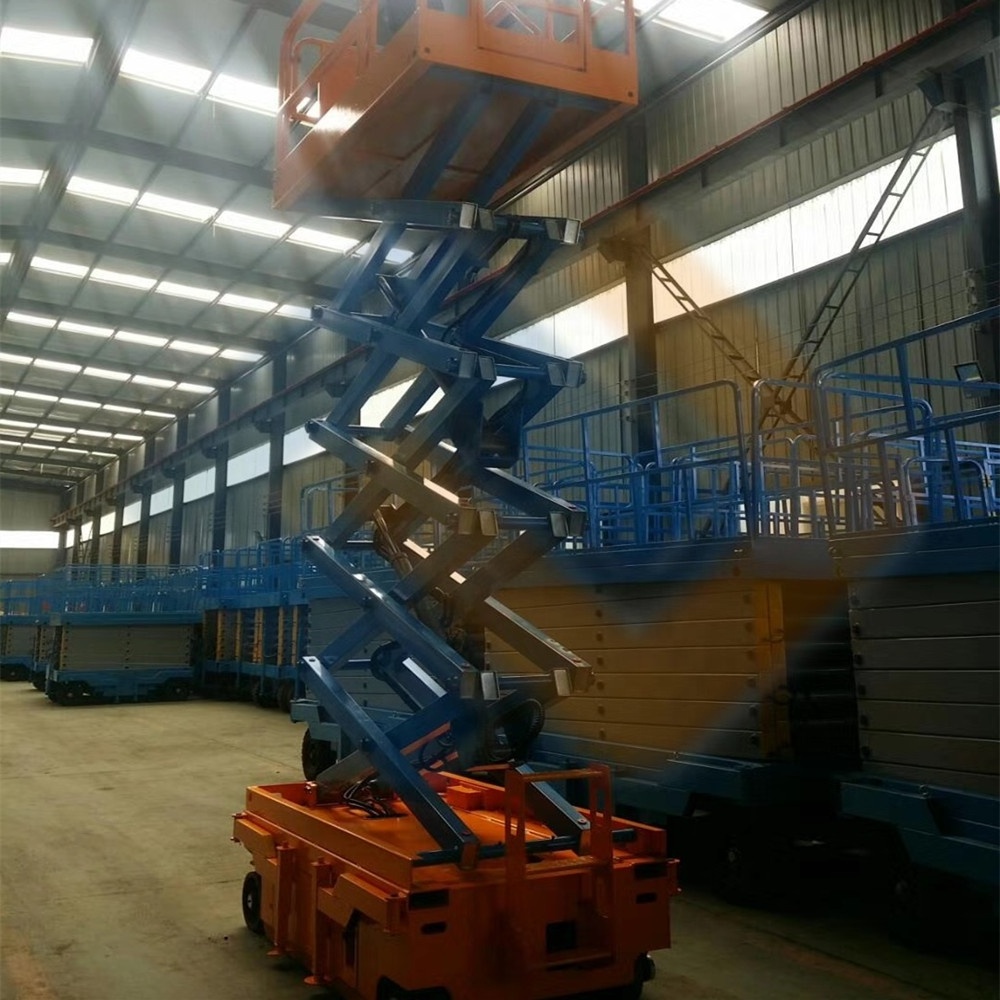 Small Aerial Mobile One Man Scissor Lift