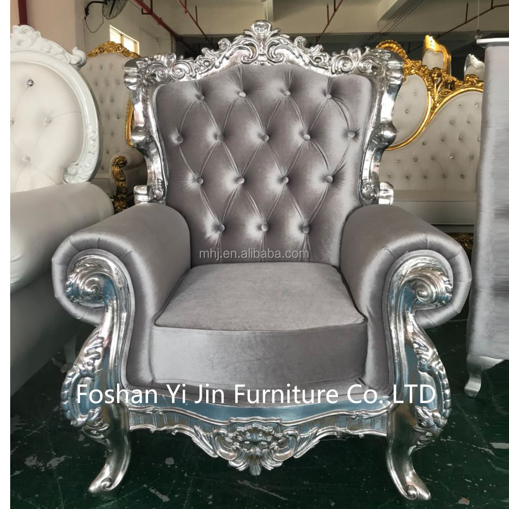 modern single seater sofa chairs luxury king throne chair