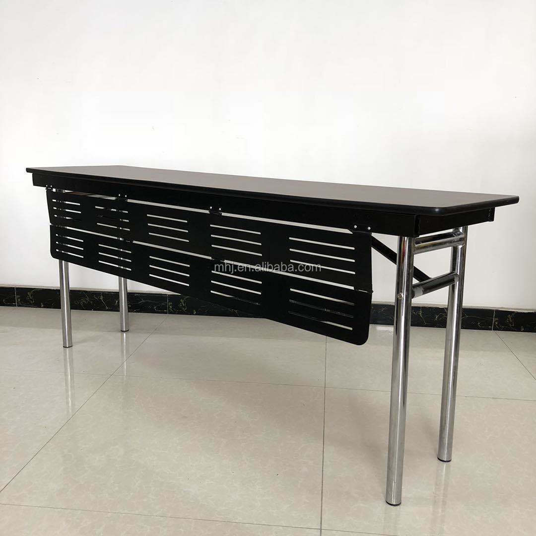 wholesale 6ft conference meeting banquet IBM table seminar folding table with modesty panel