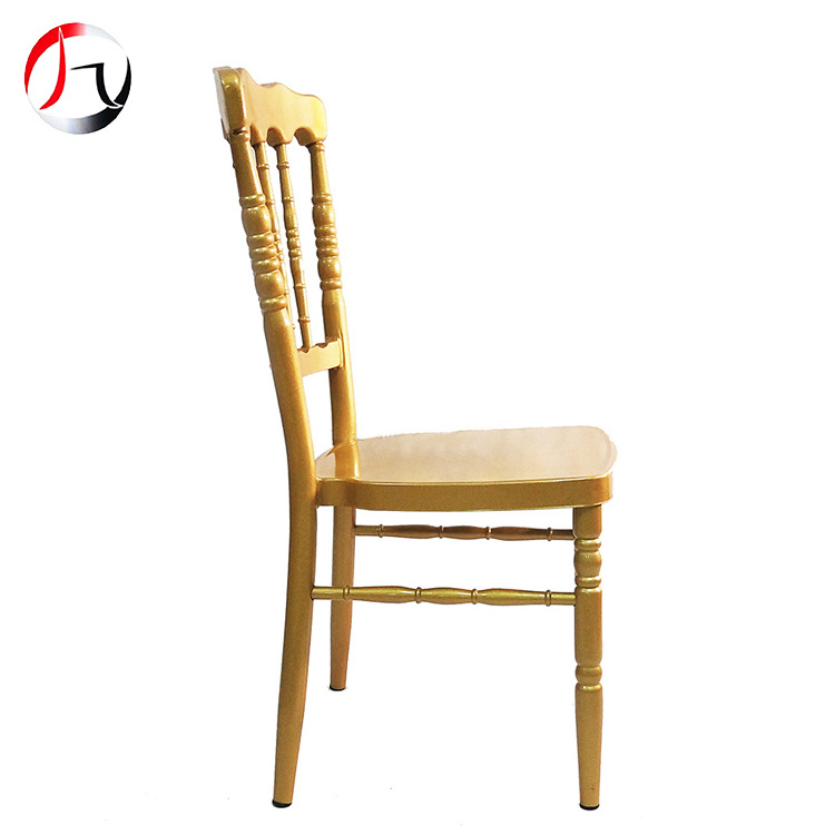 Custom gold painting wedding tiffany bamboo restaurant dining napoleon chair