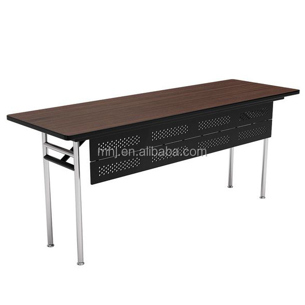 wholesale 6ft conference meeting banquet IBM table seminar folding table with modesty panel