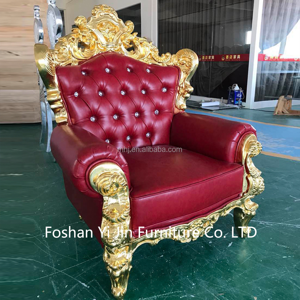 modern single seater sofa chairs luxury king throne chair