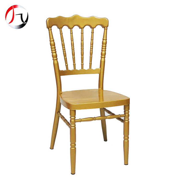 Custom gold painting wedding tiffany bamboo restaurant dining napoleon chair