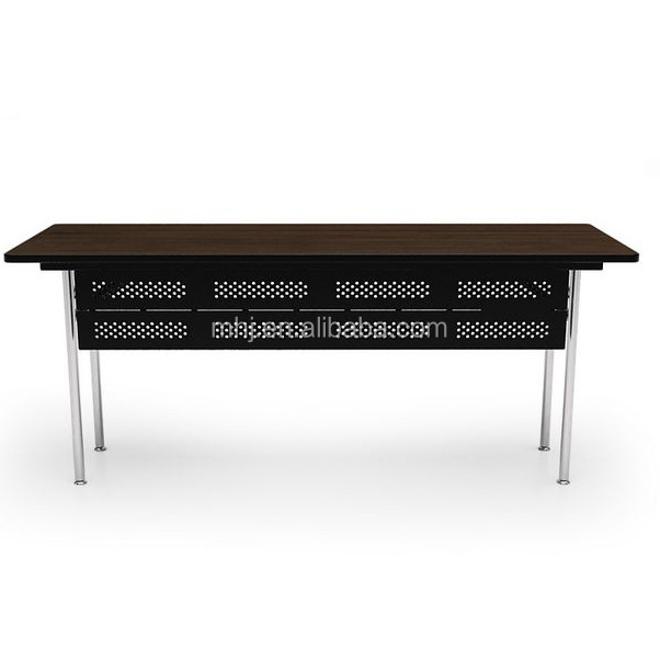 wholesale 6ft conference meeting banquet IBM table seminar folding table with modesty panel