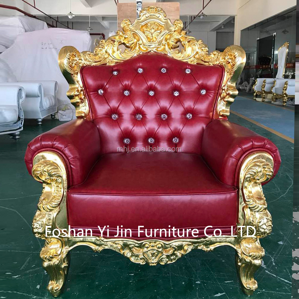 modern single seater sofa chairs luxury king throne chair