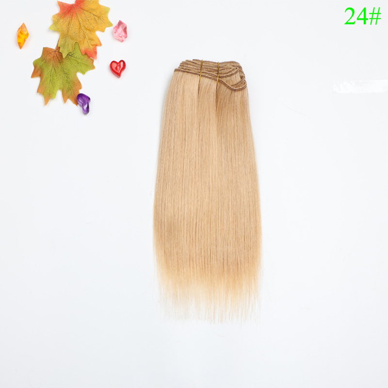 Blythe Doll Mohair Weft Cloth Dolls Blonde  Mohair Wefts Hair Tress For  Dolls Material White Goat Hair Dyed Hair