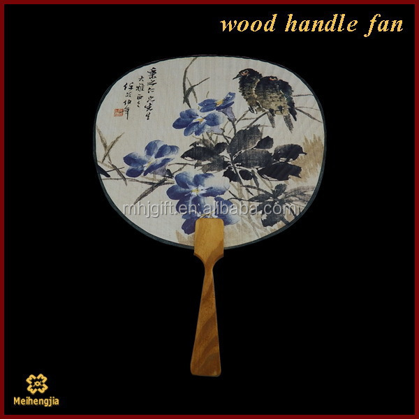 Unique style super quality custom spanish wooden hand fan