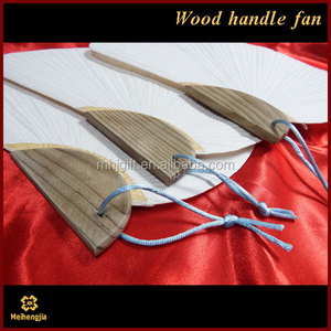 Best price promotional wooden hand fan sticks