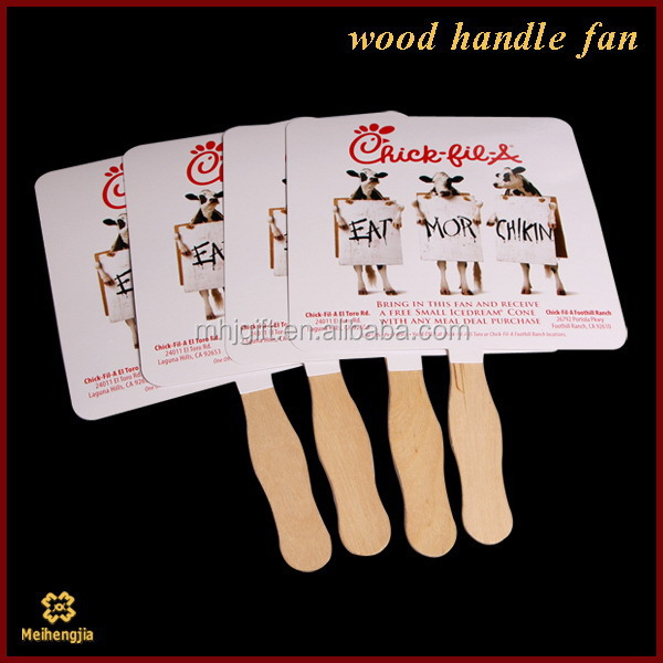 Best price promotional wooden hand fan sticks