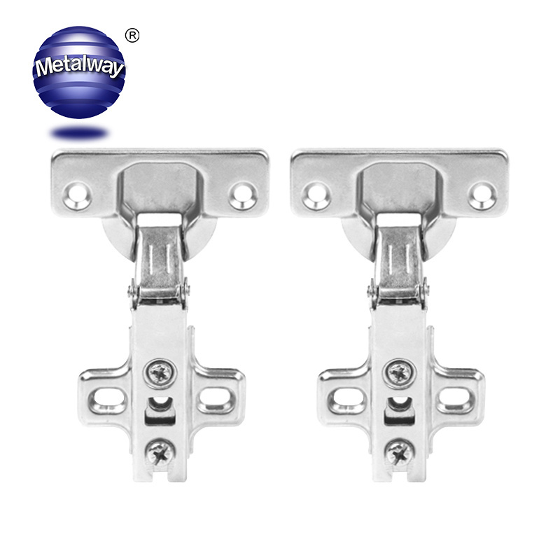 Cabinet hinge hardware Iron One Way 35mm kitchen cabinet hidden concealed hinge