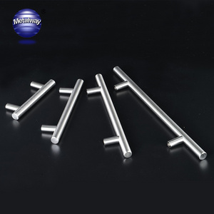 Cabinet Drawer Door Pull Handles Stainless Steel T Bar Wardrobe Handle Fancy Kitchen Cabinet Door Handle