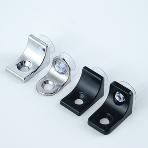 High Quality zinc alloy glass shelf support pin with sucker Shelf Bracket Pegs