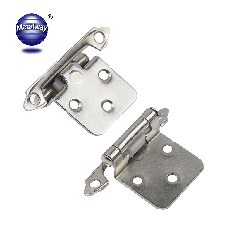 Stainless Steel Kitchen Hinges Heavy Duty Gate hydraulic Cabinet Door Hinge Self-Closing Flush Cabinet Hinges